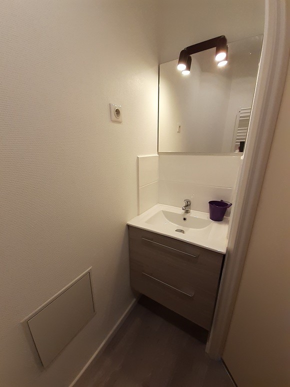 Meuble lavabo miroir